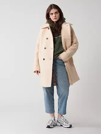 LANIUS | Manteau en laine | beige